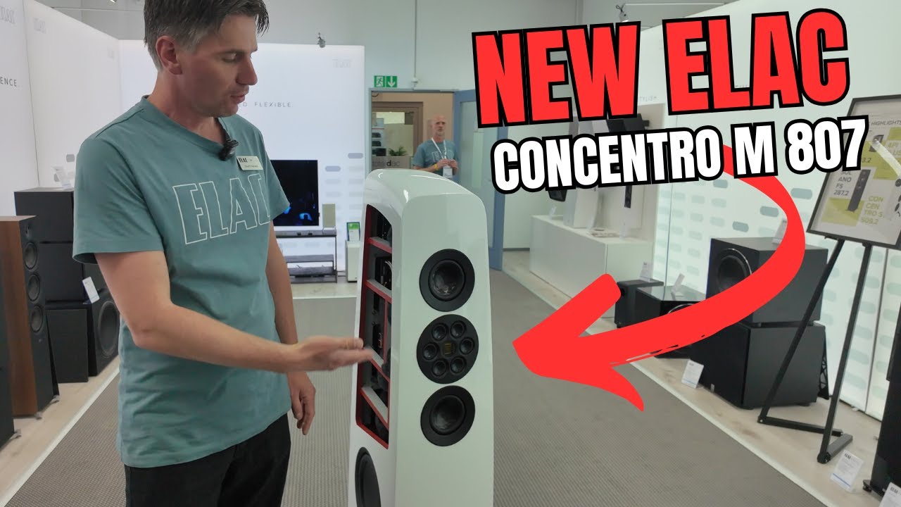 Новый ELAC Concentro M 807 &mdash; взгляд изнутри от Скарффа Кибаха (R&D, ELAC) (High End Munich 2025)