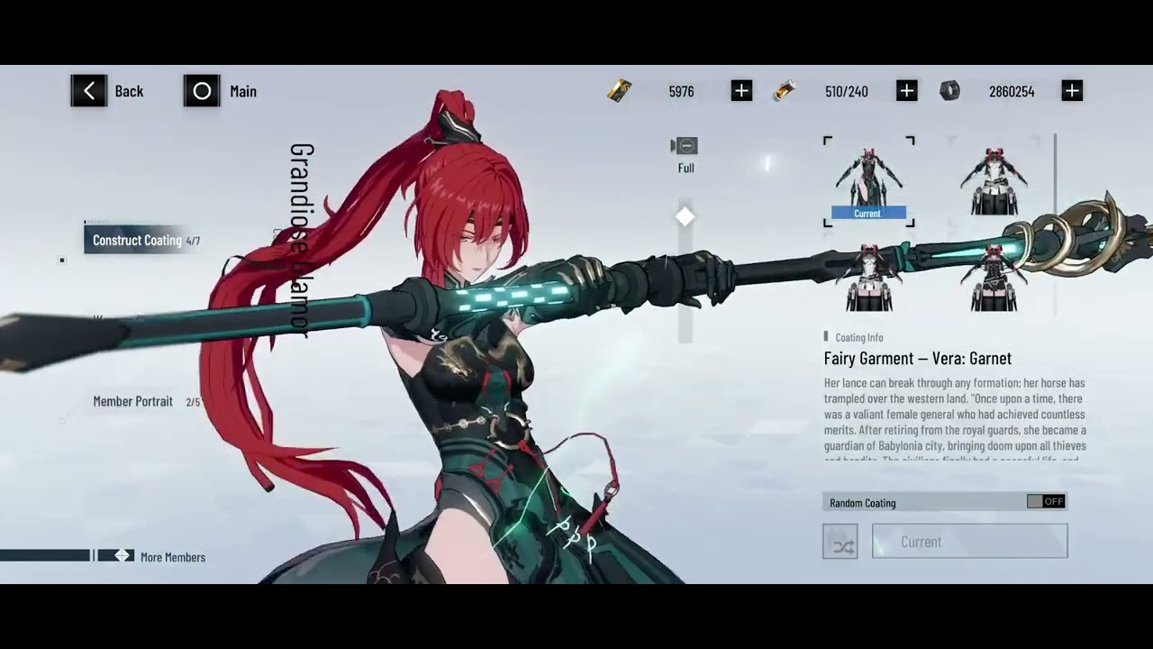 VERA coating (Vera: Geiravor & Vera: Garnet) PGR