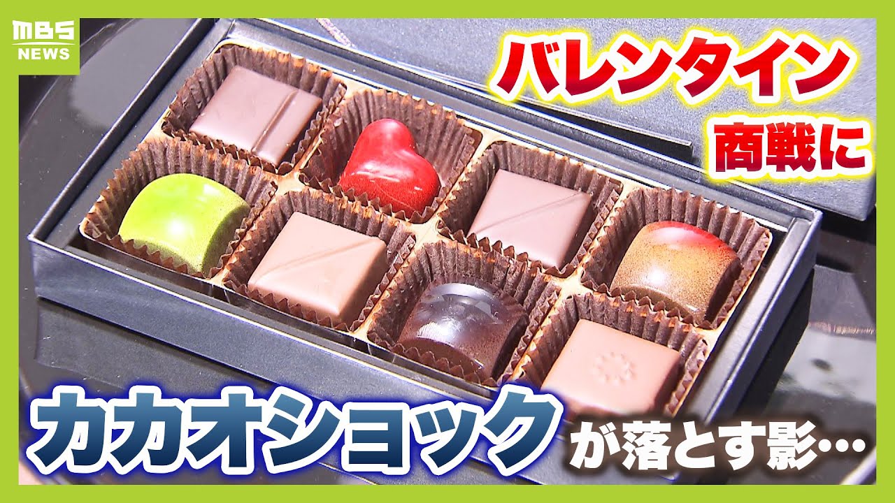 【バレンタイン】チョコの未来は甘い？苦い？カカオ豆の価格は2年で4倍に！？アイスや“準チョコ”で創意工夫の動きも（2025年1月10日）