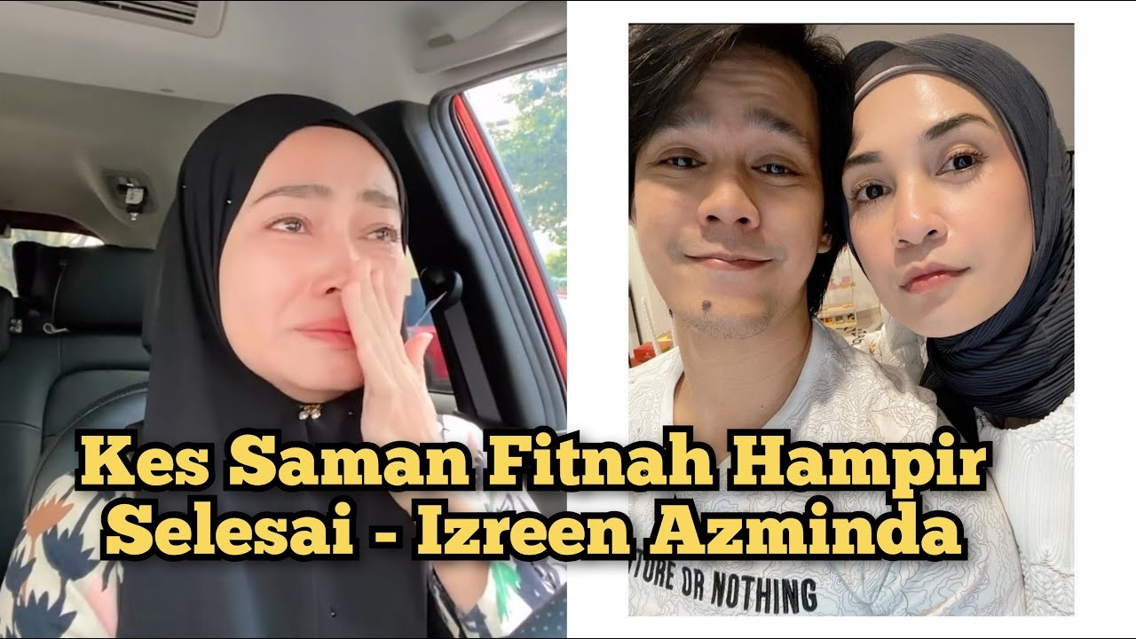INTAN SALLEH BEKAS MADU IZREEN AZMINDA MENANGIS LUAH PERASAAN DI INSTAGRAM