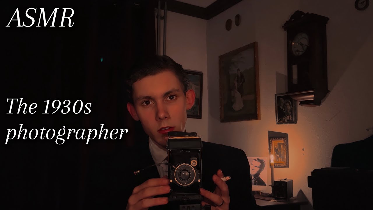 ASMR - The Photo Boutique, soft spoken male personal attention for sleep