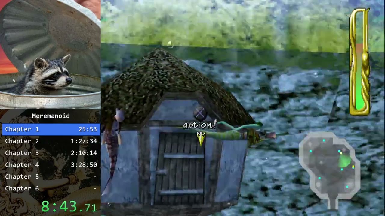 深海伝説MEREMANOID PS1 Speedrun