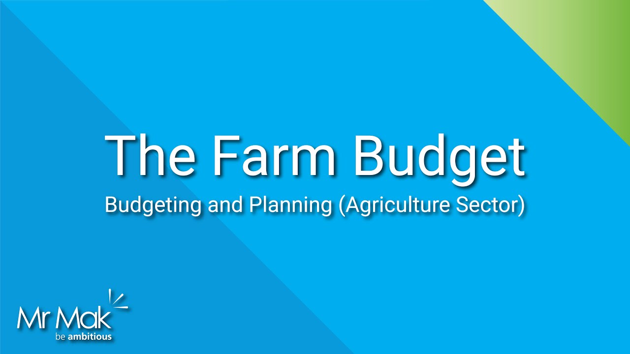 The Farm Budget