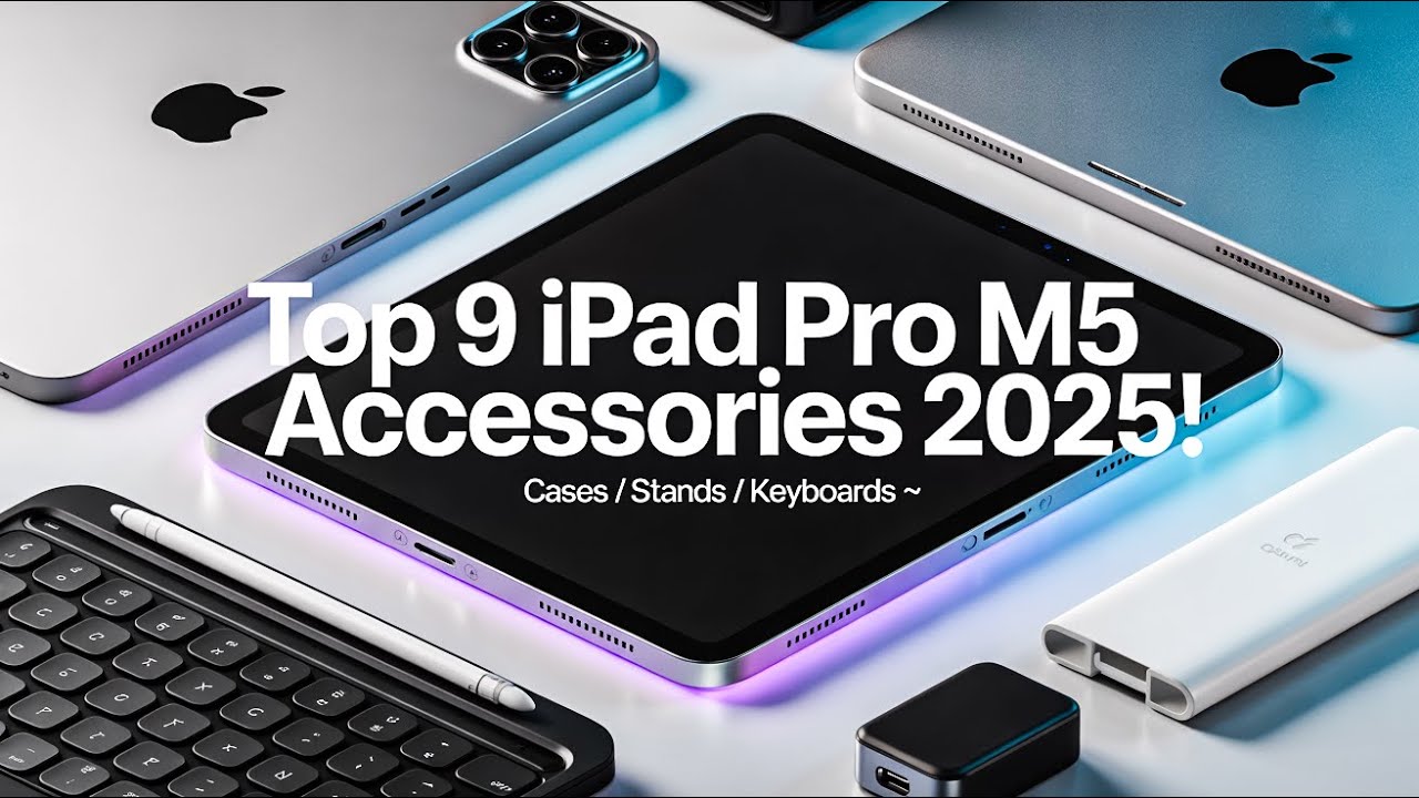 9 najlepszych akcesori&oacute;w do iPada Pro M5 2026! Etui / Stojaki / Klawiatury ✅