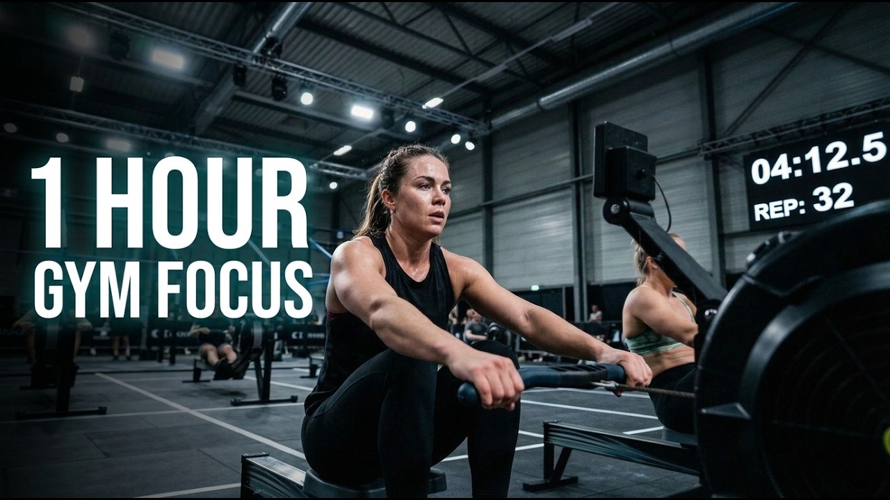 1 Hour Intense Gym Focus | Dark Workout Ambience for Maximum Training