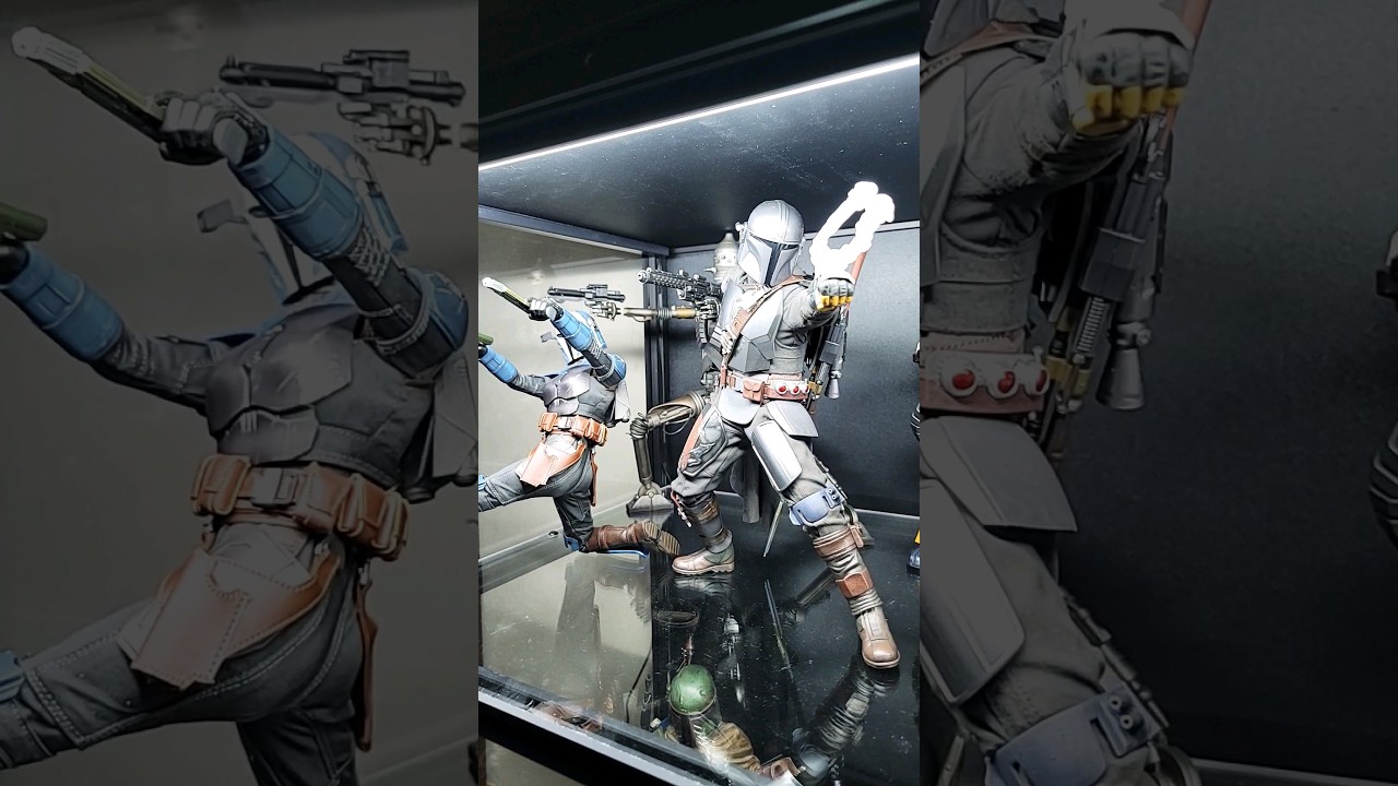 Hot Toys Star Wars The Mandalorian Display Grogu Bo-Katan Kryze #starwars #mandalorian #hottoys