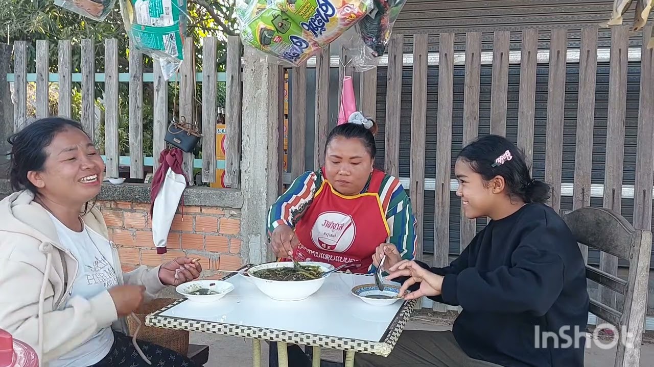 แกงหน่อไม้สู่กันกิน/ถามอ้นน้อยขายของบ่อดีท้อบอ