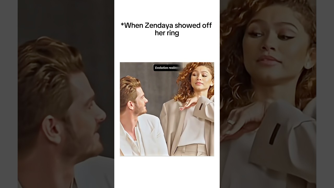When Zendaya Showed Off Her Ring &ndash; Fans Are Losing It! 💍😱#Zendaya #RingReveal