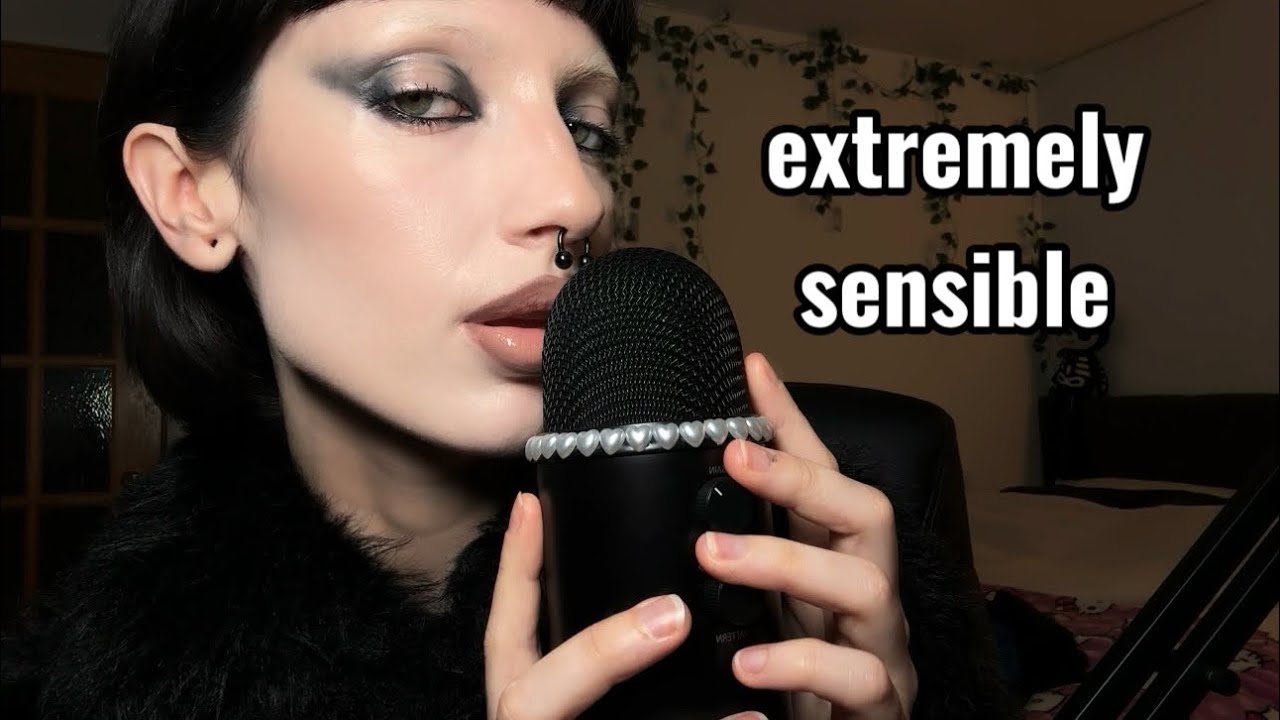 Mouth Sounds that are Too Close to the Mic ASMR