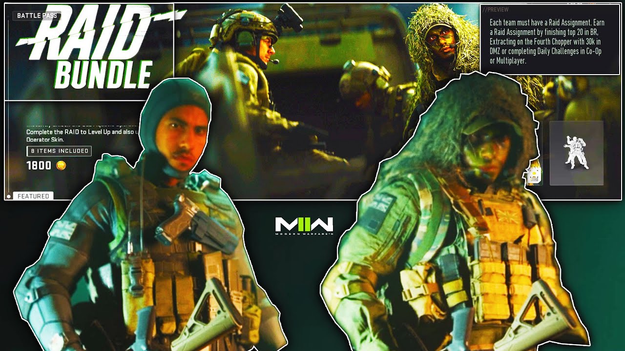 The NEW RAID BUNDLE IN MW2! (GAZ OPERATOR BUNDLE)