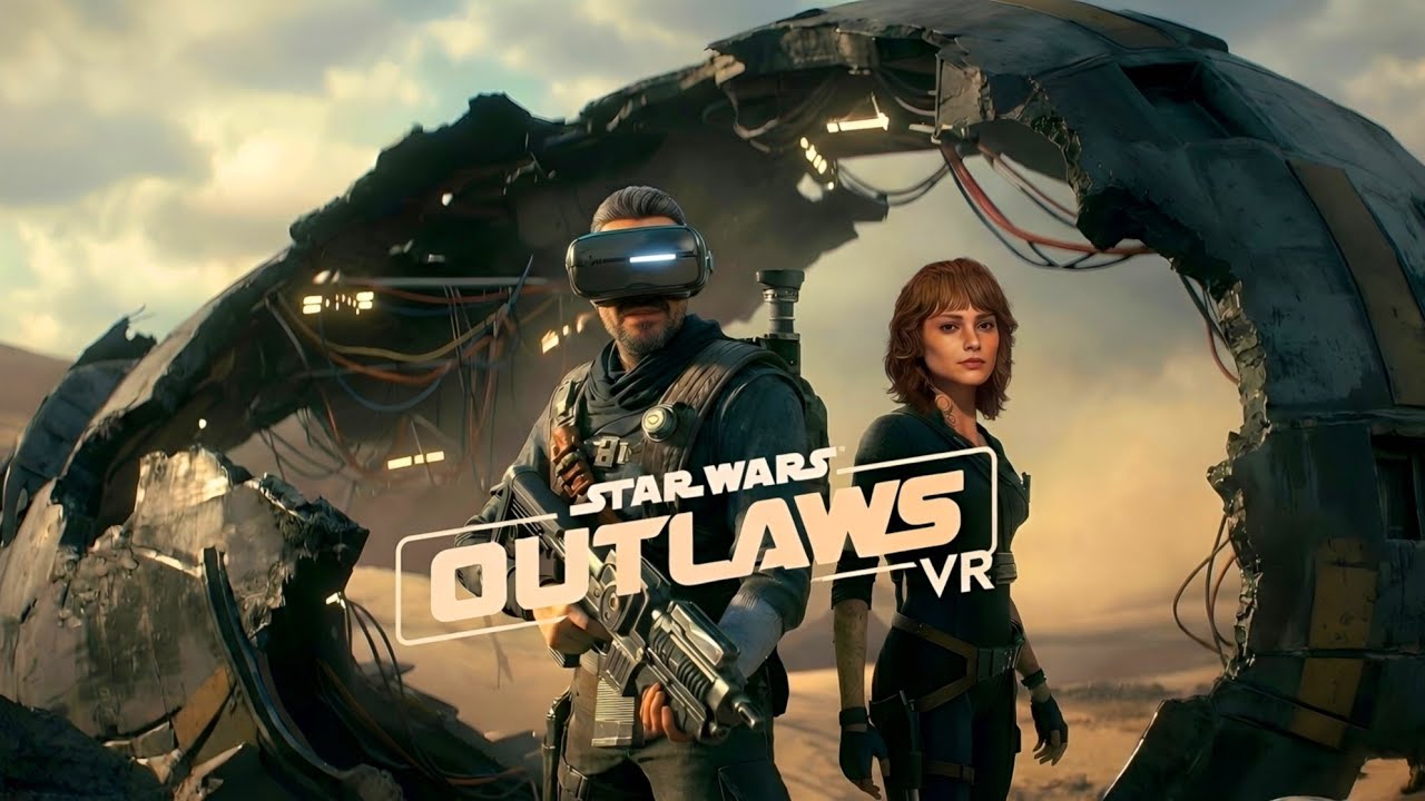 A Galáxia como você NUNCA VIU: STAR WARS OUTLAWS em VR!