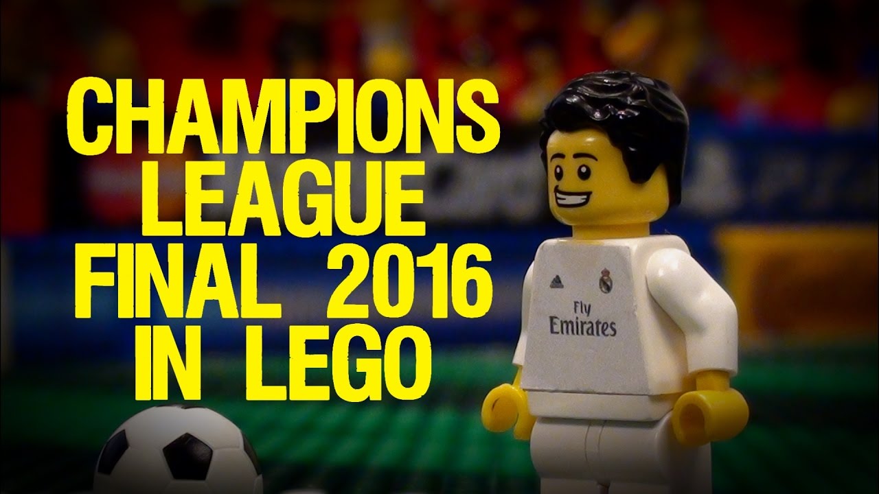 Финал Лиги чемпионов 2016 года в стиле LEGO (Реал Мадрид против Атлетико Мадрид)