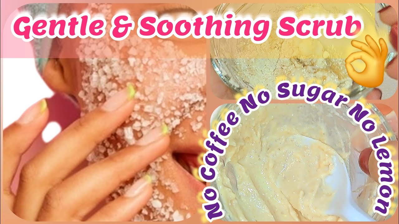 Winters Special DIY Gentle Facial Scrub for Face Glow & Hydration ✨️