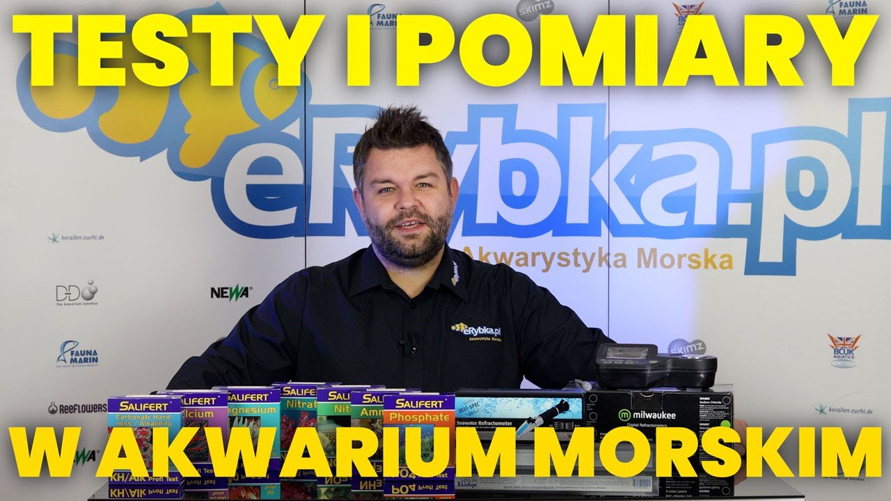 Zasolenie Testy i Pomiary W Akwarium Morskim Vlog #3