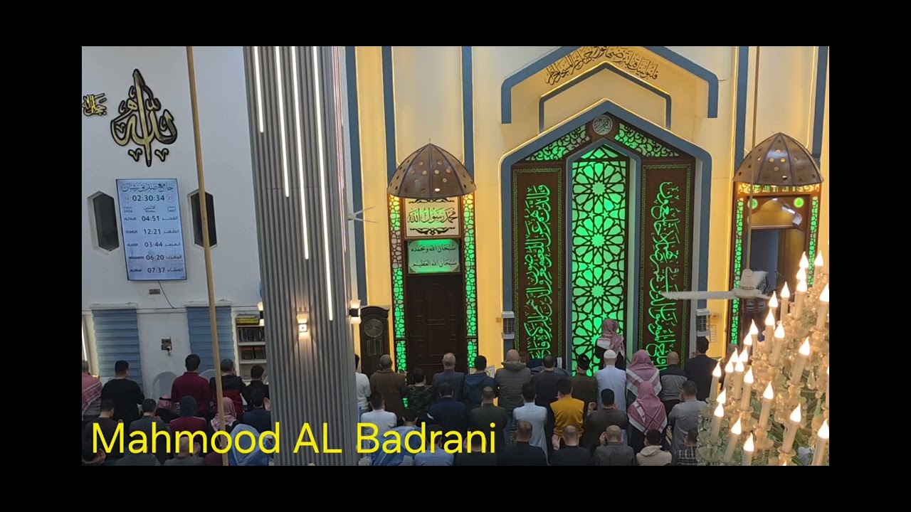 صلاة الوتر ودعاء القنوت بصوت الشيخ أحمد العيثان والشاب حسن احمد العيثان ليلة  27 رمضان  1447