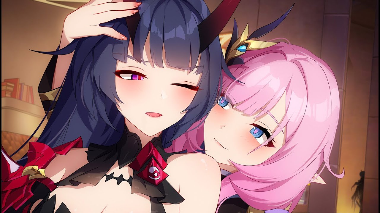 HONKAI IMPACT 3RD ELYSIA FINALLY TOUCHED MEI'S HORNS!!!!!!!!!!!!!!!!!!! (JP DUB)