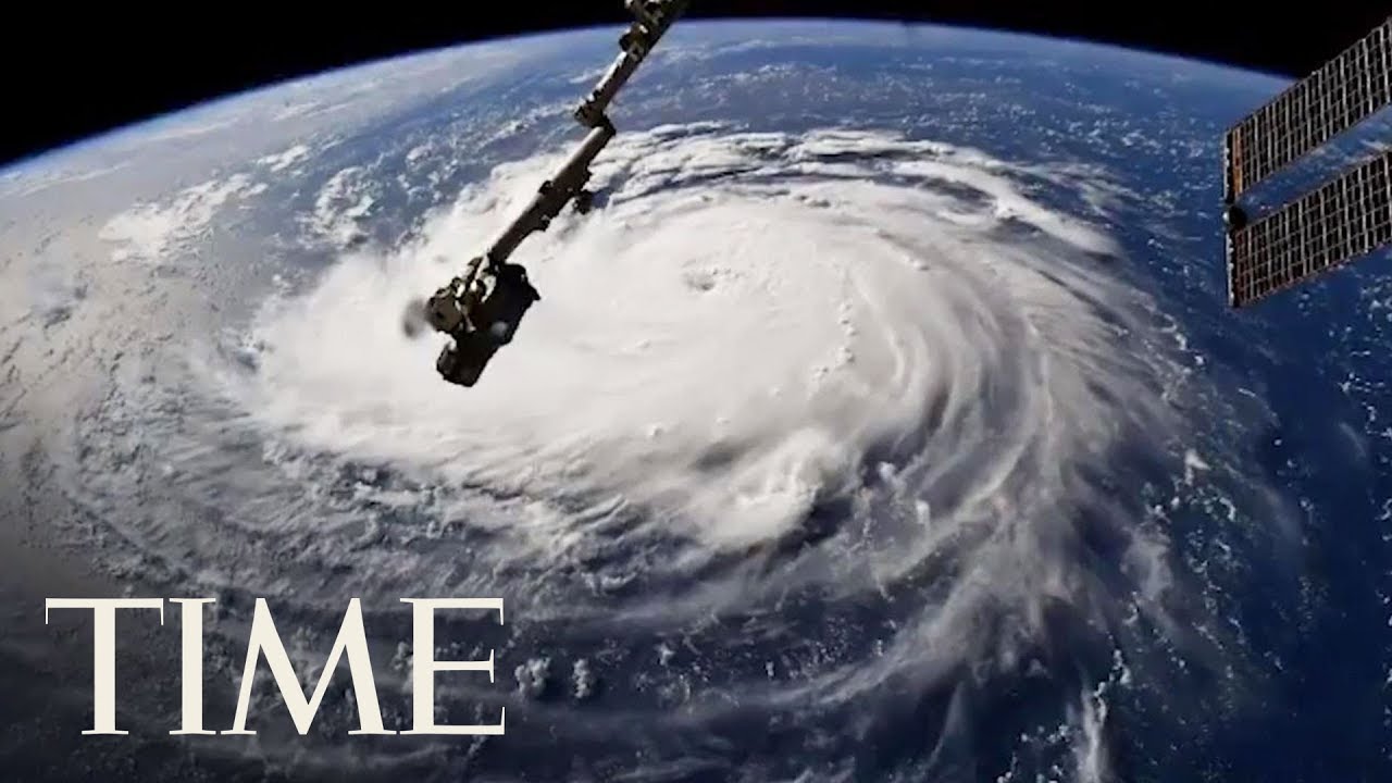 Incredible Images Of Hurricane Florence Captured From The International Space Station | TIME