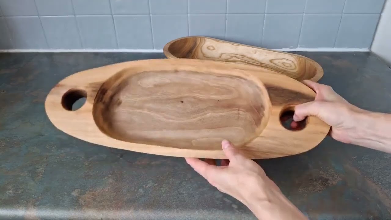 Handmade Wooden Bowl &ndash; Elegant, Natural & Timeless 🌿✨ 