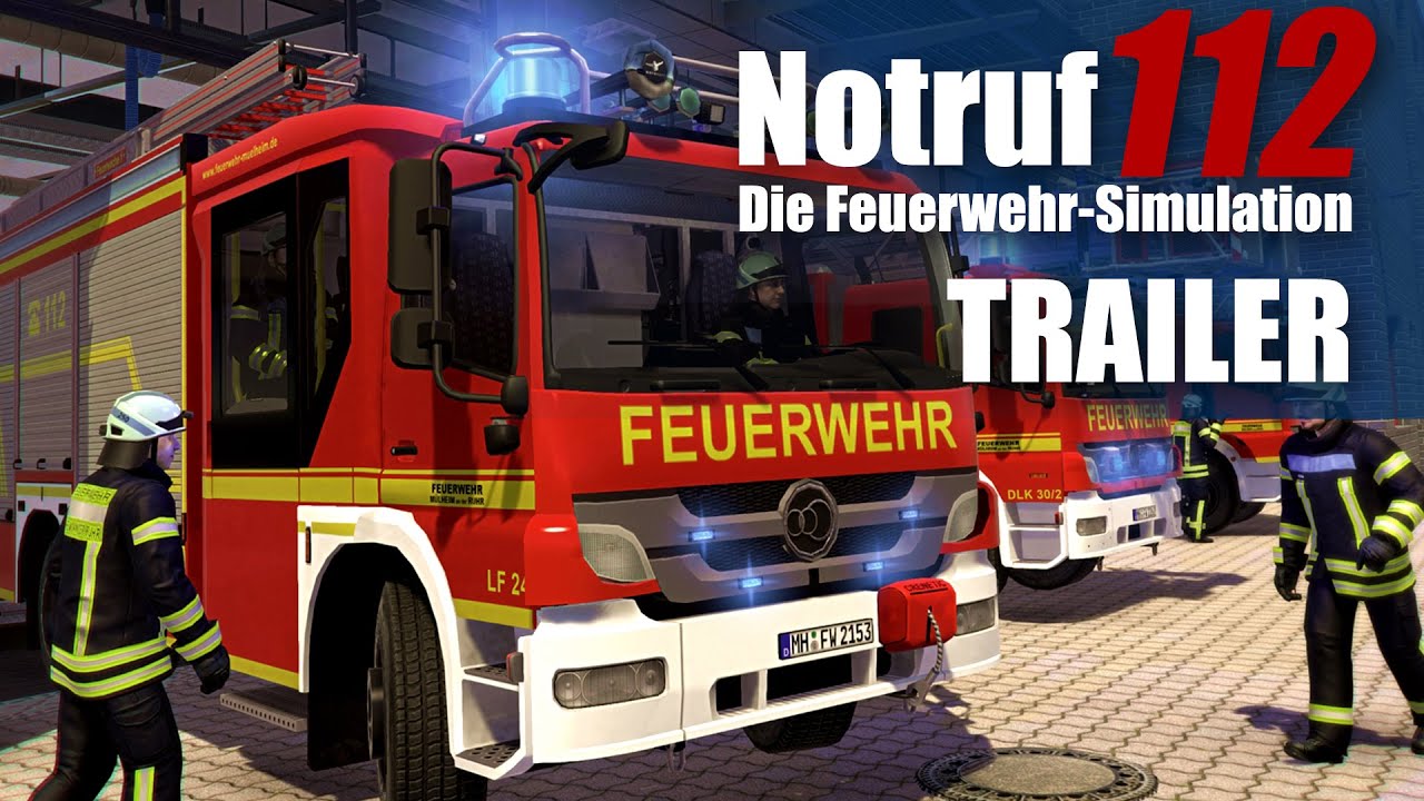 Notruf 112 - Die Feuerwehr-Simulation I Trailer der Blaulicht-Simulation