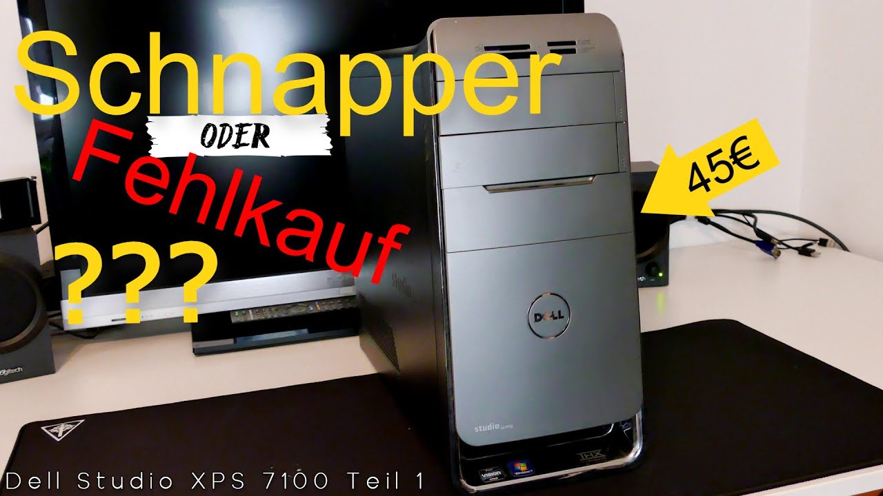 Ich habe 45€ für diesen PC gezahlt - Schnäppchen oder Fehlkauf Teil 1 - Dell Studio XPS mit Win11!