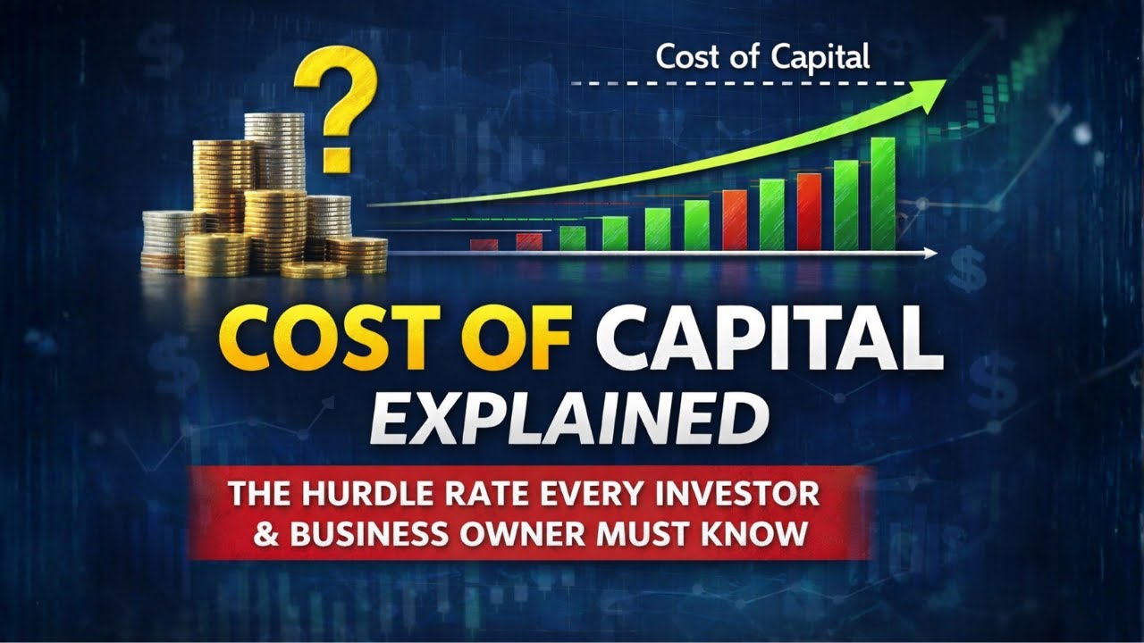 Cost of Capital Explained: The Hurdle Rate Every Investor & Business Owner Must Know
