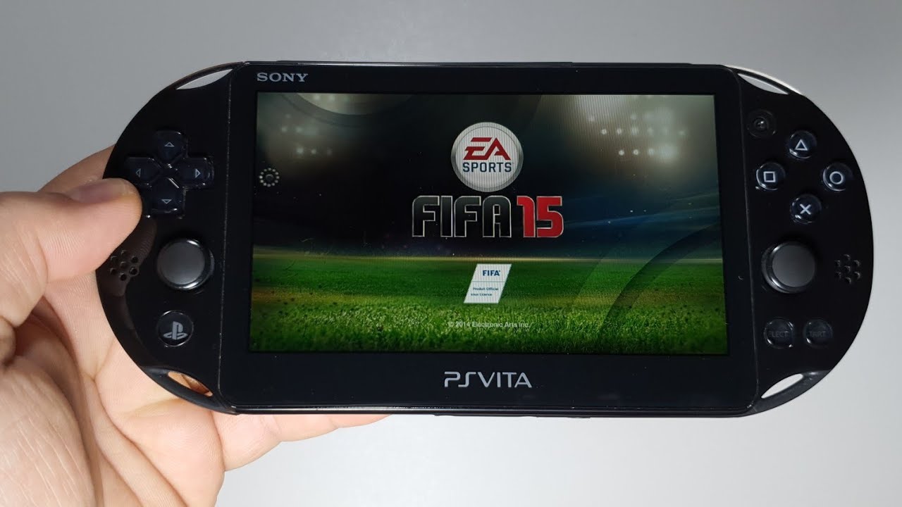 EA SPORTS FIFA 15 Legacy Edition | PS Vita Slim handheld gameplay