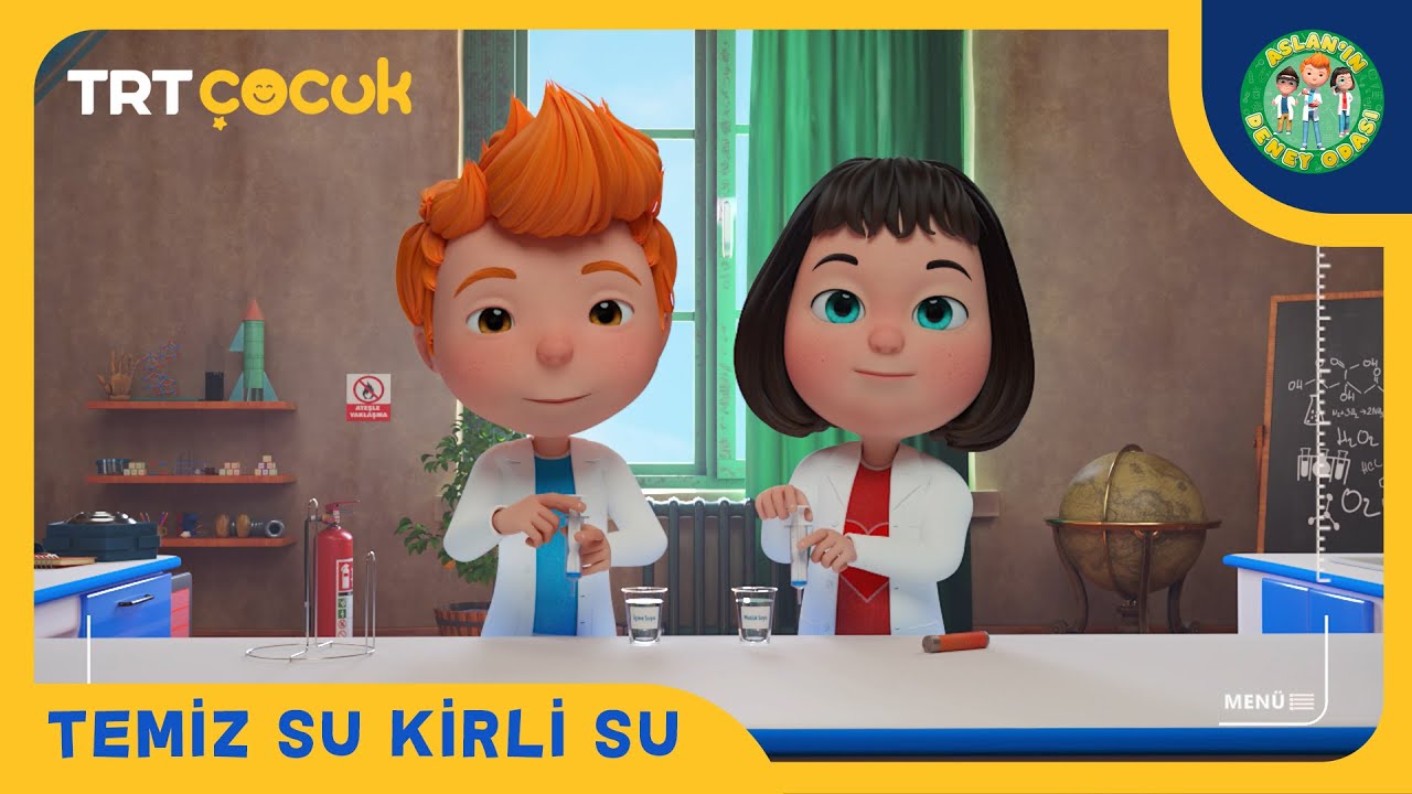 Aslan'ın Deney Odası | İçtiğim Suyun Temiz Olduğunu Nasıl Anlarım
