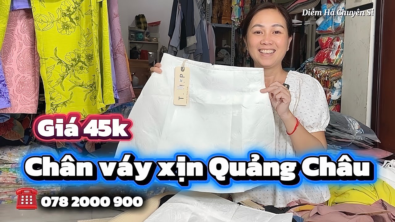 5-2-2026| Chân váy nữ Quảng Châu giá 45k 