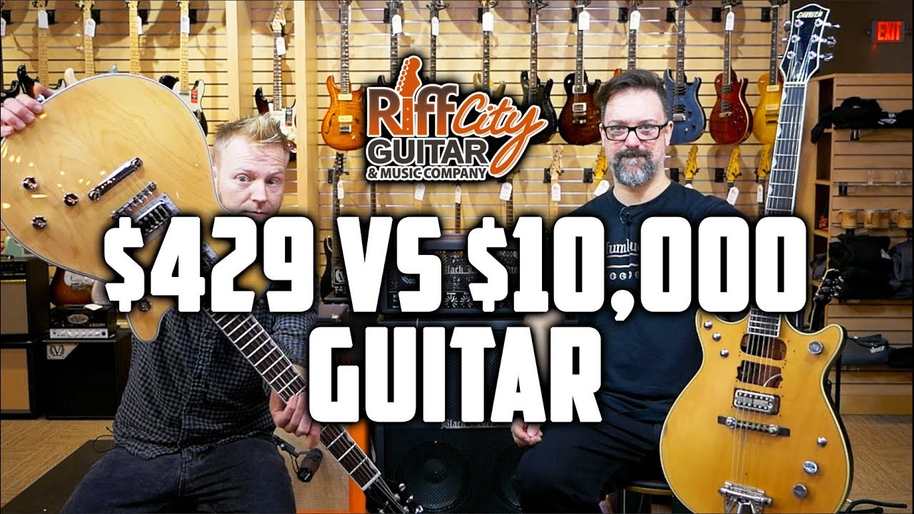 $429 VS $10,000 Gretsch Guitar - Riff City Guitar