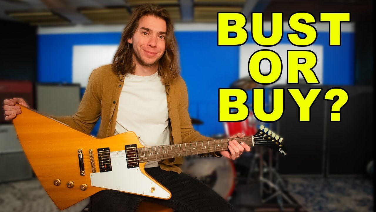Epiphone Korina Explorer Unboxing and First Impressions