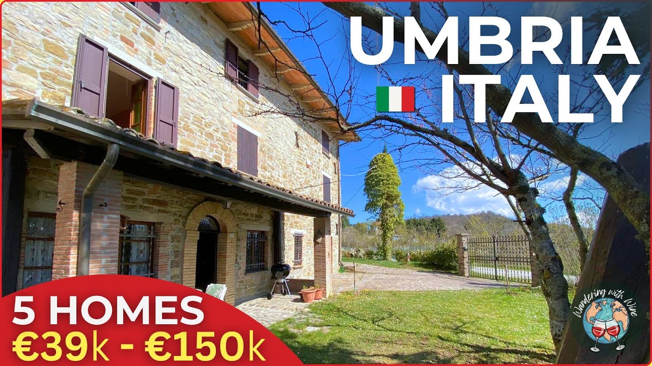 Affordable Homes for Sale in Umbria Italy🇮🇹 | Italian Houses From €39K to €150K!
