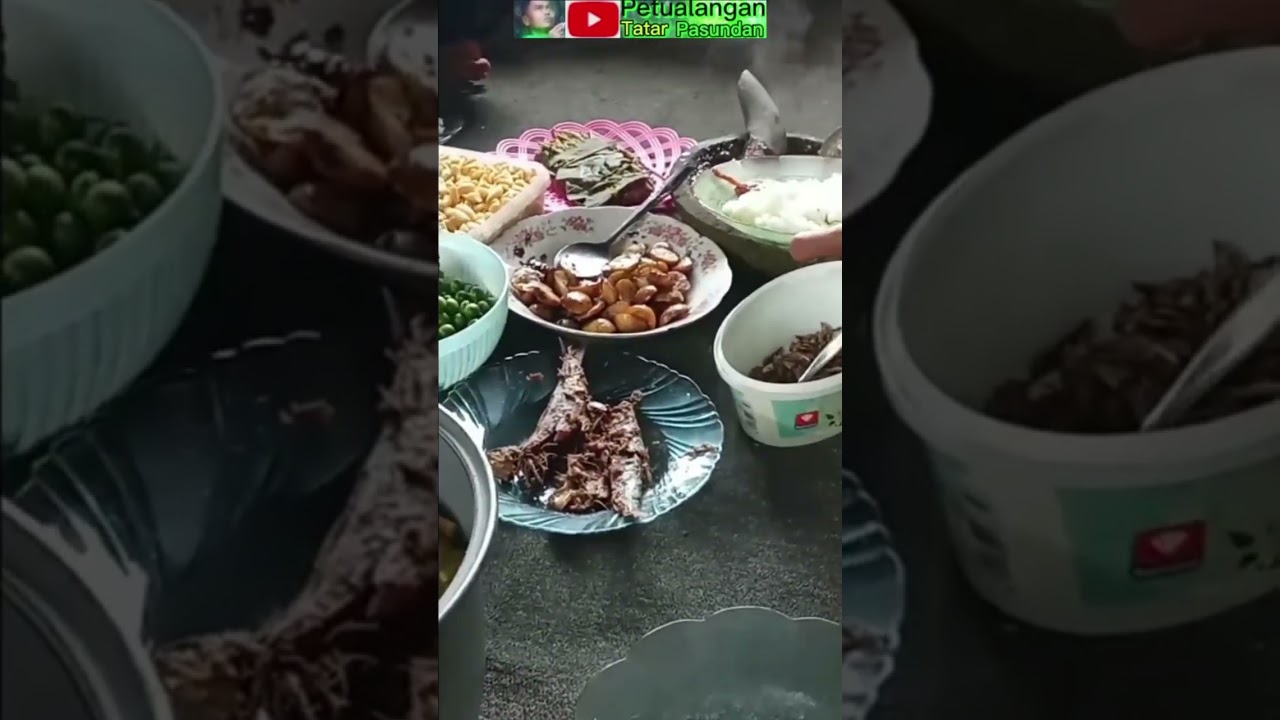 Ciri Khas Sunda Makan Ngeriung Disaung
