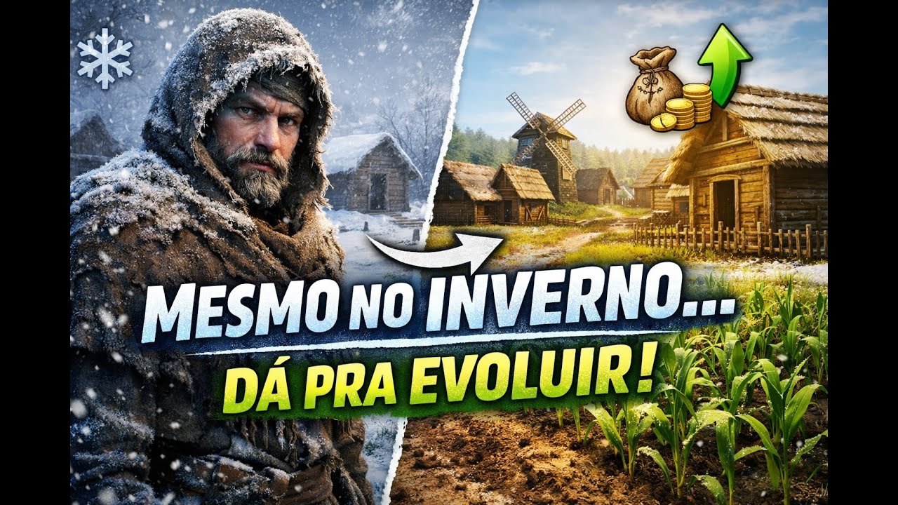 🌾 Mesmo no Inverno Dá pra Evoluir! Dicas Importantes | Medieval Dynasty