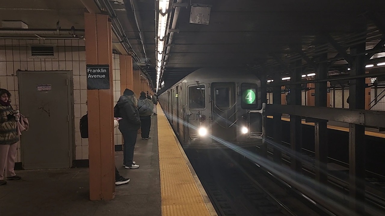NYC Subway: R62A (4) train ride from Franklin Avenue to 3rd Avenue-138th Street.