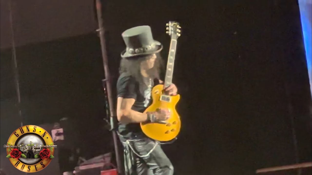 Guns N Roses - Slash Guitar Solo + Sweet Child O’ Mine || Live Lima, Perú || 8 octubre 2022