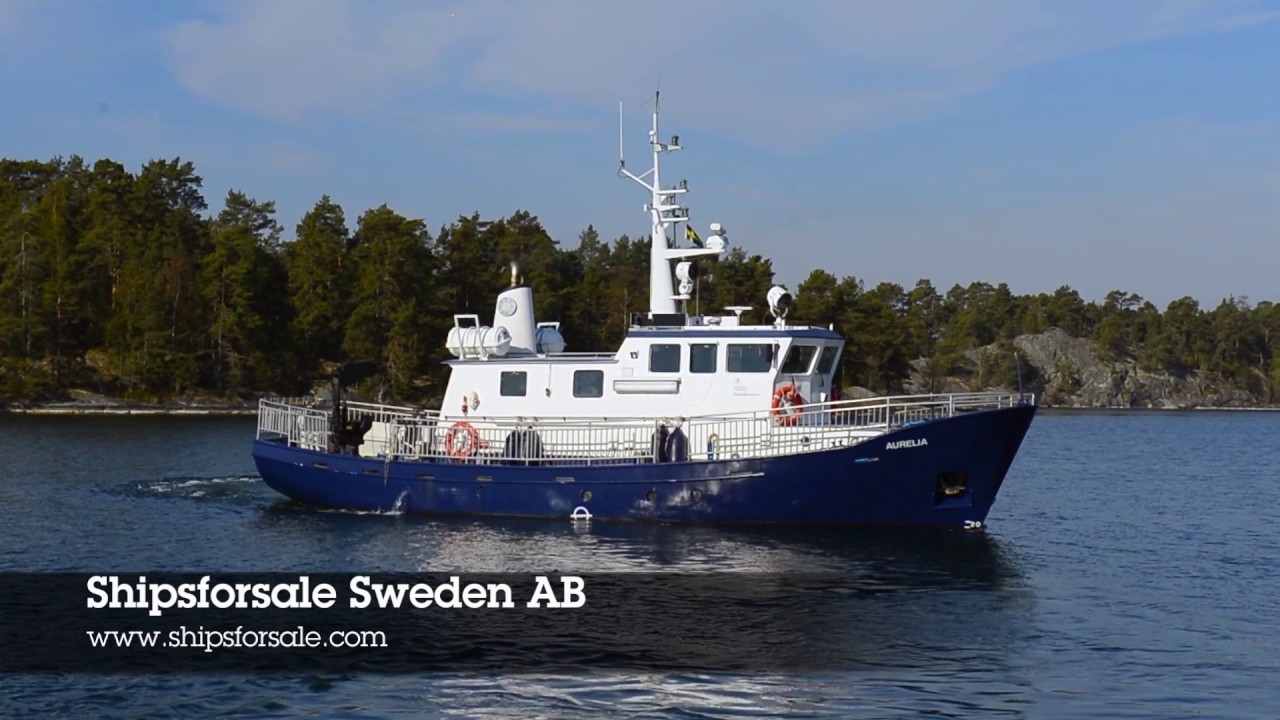 Shipsforsale Sweden Aurelia ice going research passenger vessel. Sold.