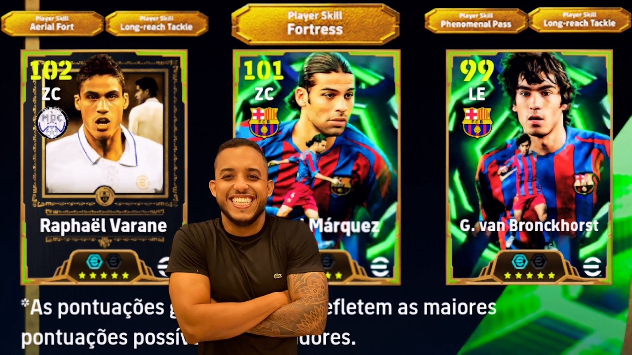 AO VIVO! TESTANDO o VARANE no EFOOTBALL!!