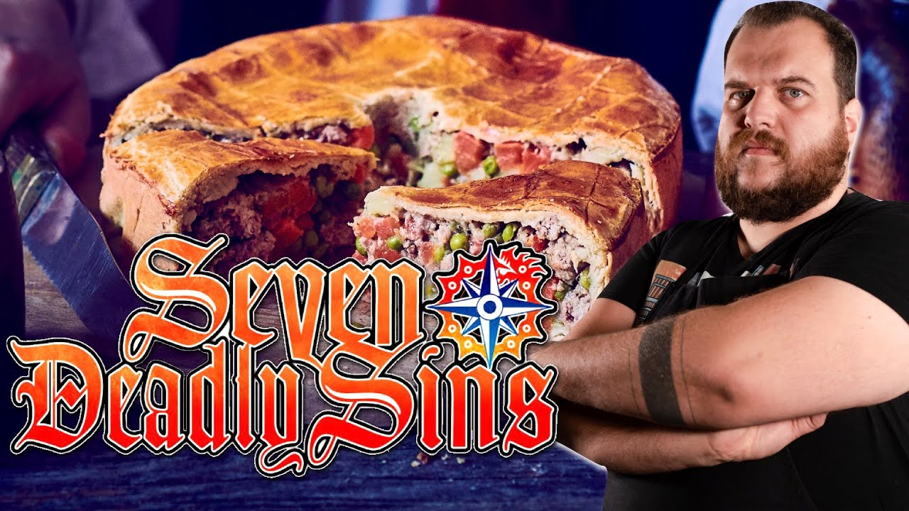SEVEN DEADLY SINS : LA TOURTE A LA VIANDE DU BOAR HAT (Excellente et facile / Exclu Youtube)