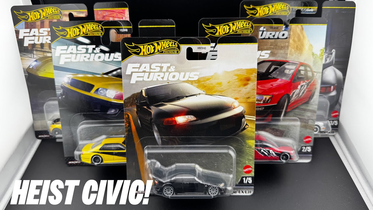 Hot Wheels FINALLY Adds the Heist Civic to Fast & Furious Premium!