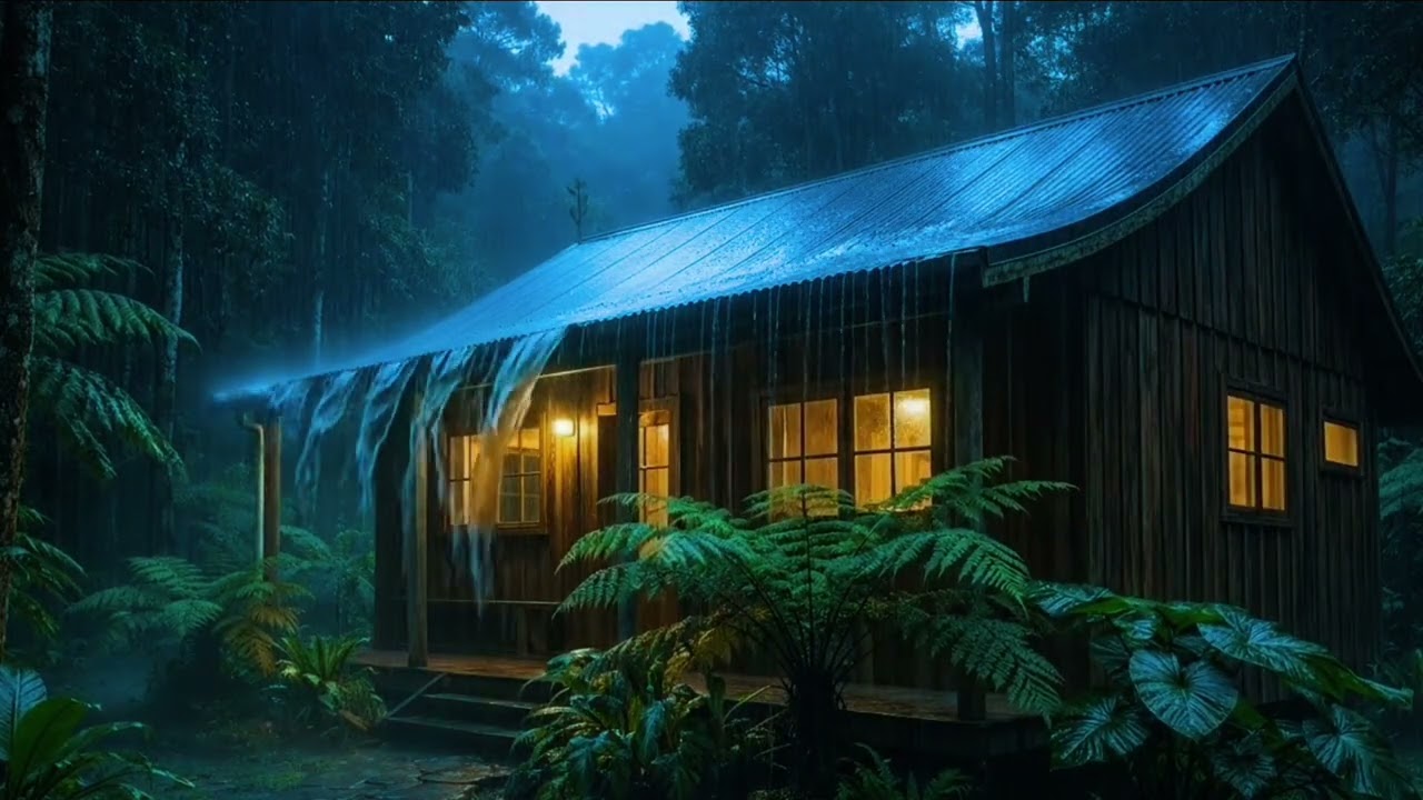 Rain Sounds for Sleeping – Cozy Rain on the Roof