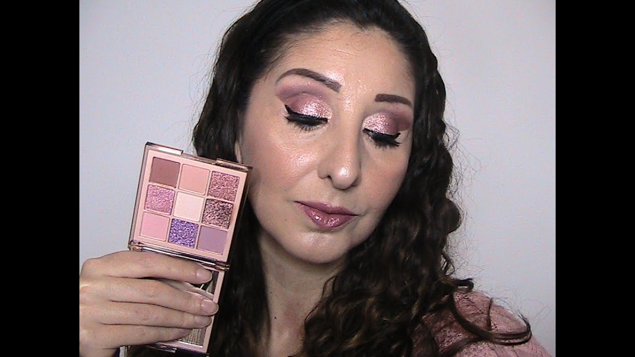 makeup luminoso x il MIO compleanno con Light palette Huda Beauty