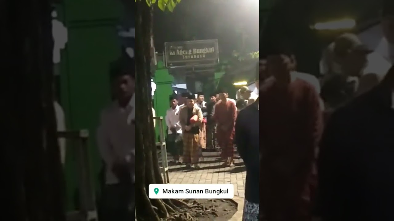 GUS SABUTH MIEK TIBA DI MAKAM MBAH SUNAN BUNGKUL SURABAYA #jantikomantab