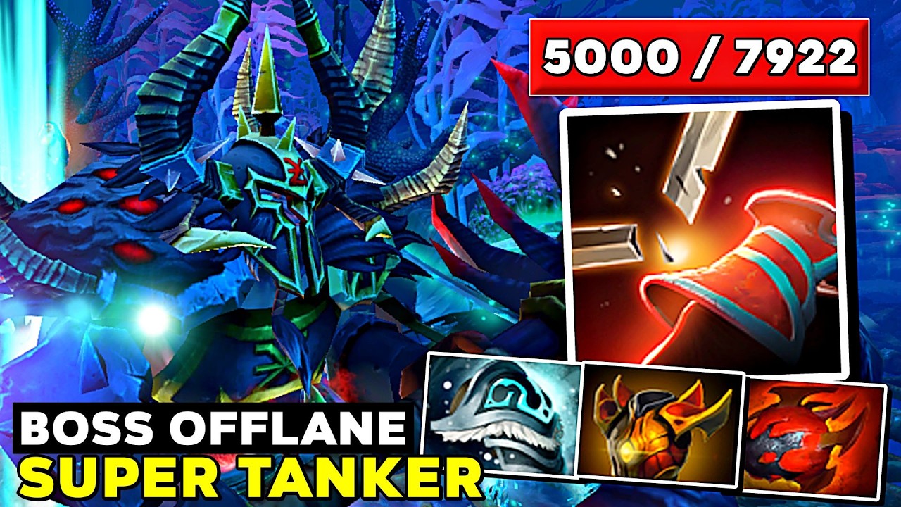 Centaur Warrunner OFFLANE Atleast 8000 HP TANK Heart of Tarrasque - Dota 2