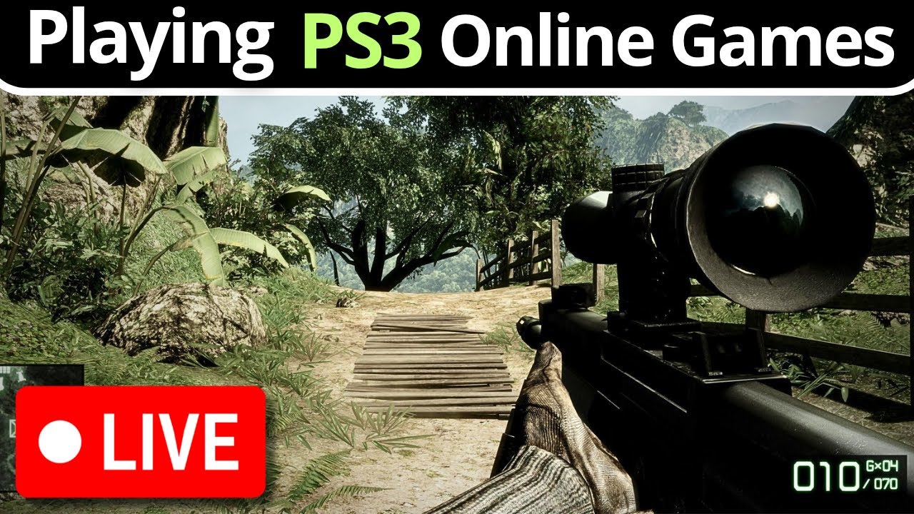 Playing PS3 Online Games With Viewers LIVE!!