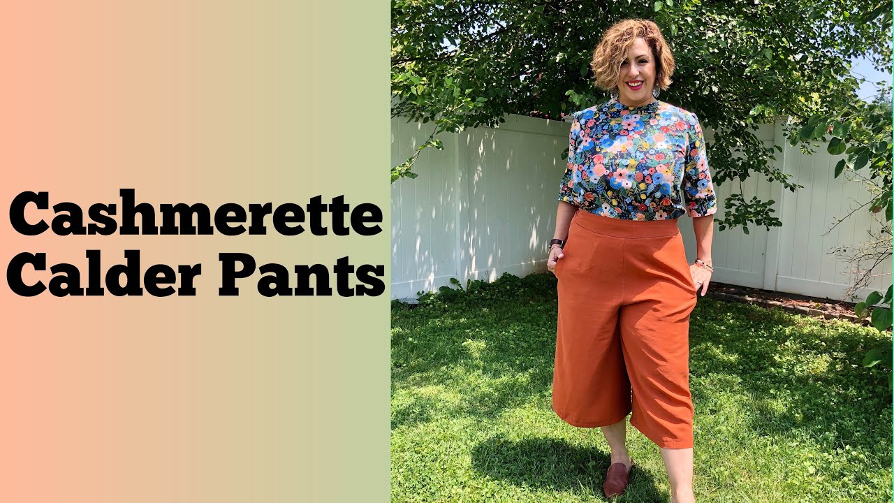I Made Cashmerette’s Calder Pants