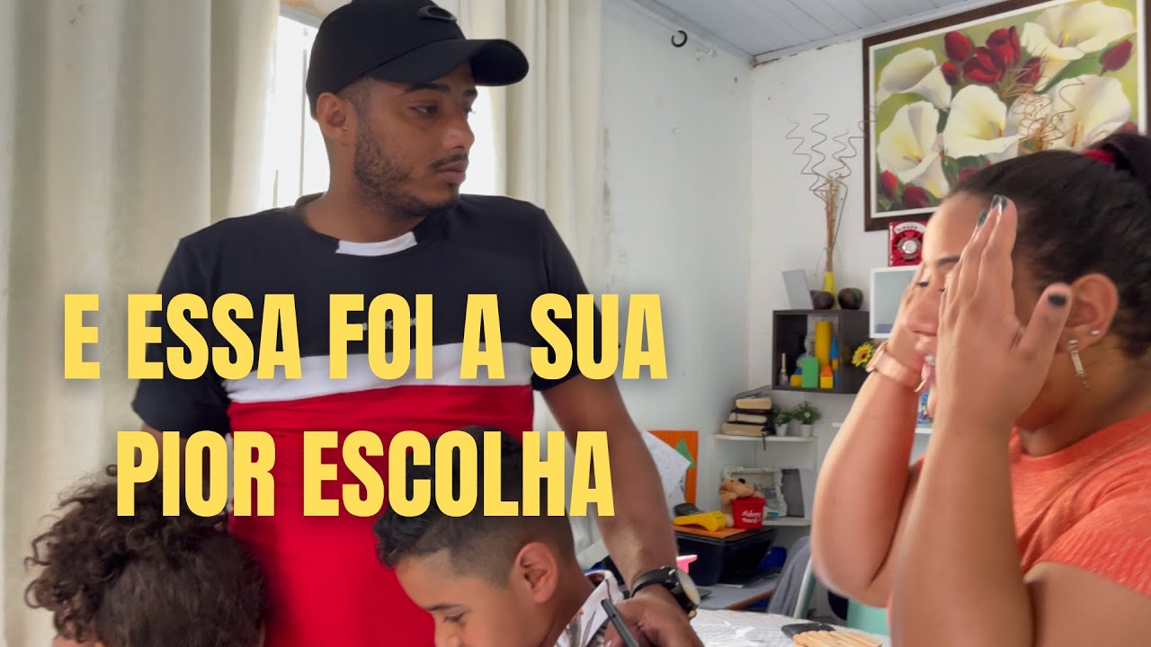 ELE deixou seus FILHOS por causa da AMANTE