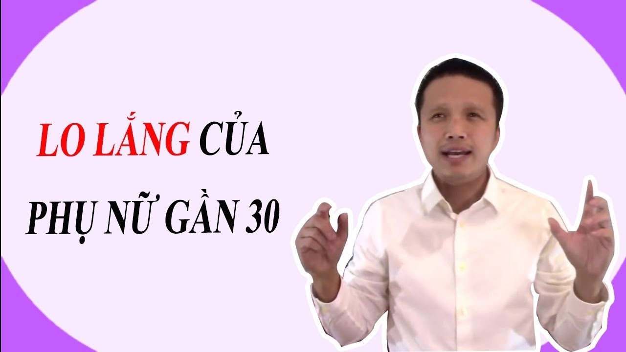 🔴Phụ nữ gần 30 tuổi có nên sợ già và ế hay không?