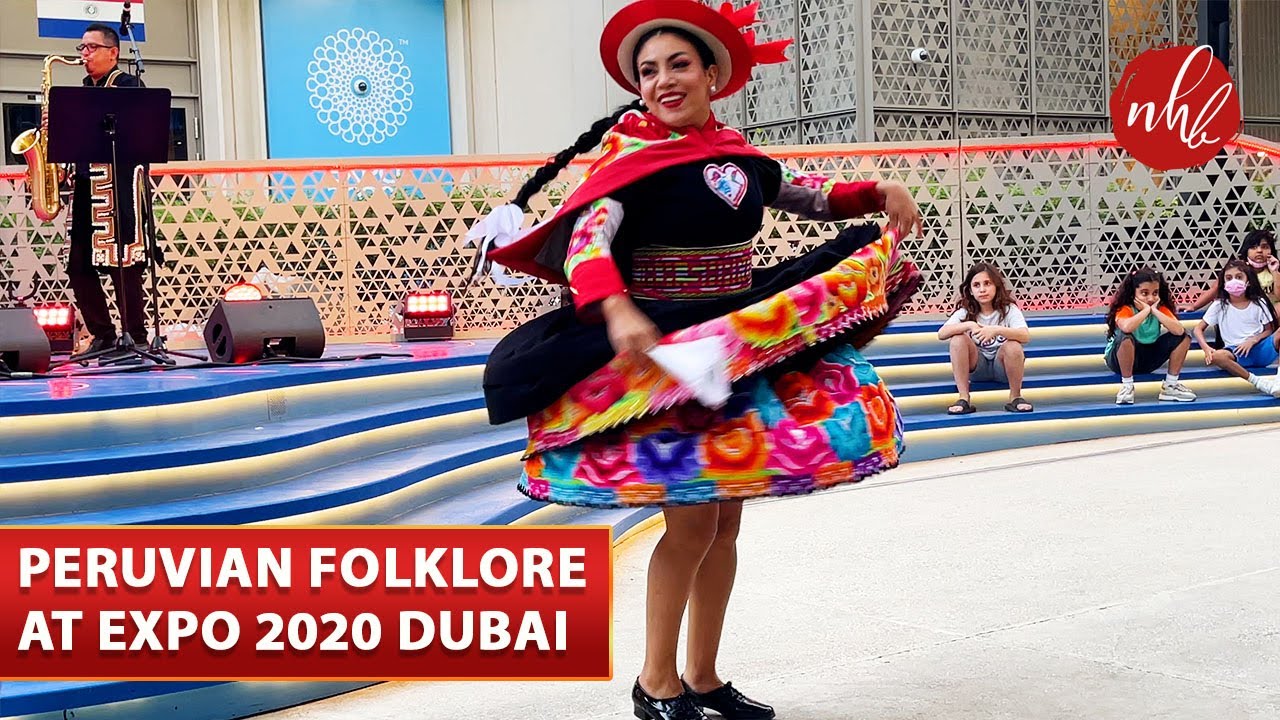 Peruvian Folk Dance Huaylarsh at Expo 2020 Dubai | Folk Dance from Southern Highlands of the Andes