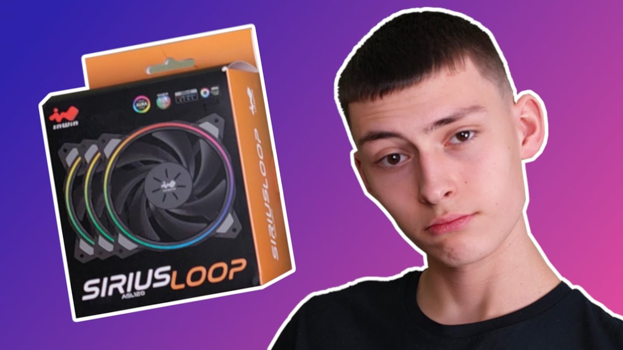 NAJLEPSZE WENTYLATORY ARGB DO KOMPUTERA? | INWIN SIRIUS LOOP