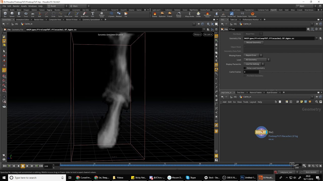 Houdini: How to create looping effects for games UE4.